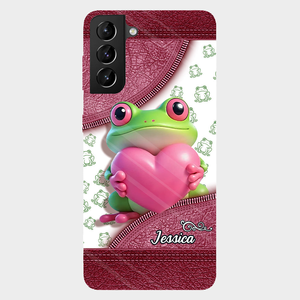 Love Frog - Personalized Frog Full Print Phone Case
