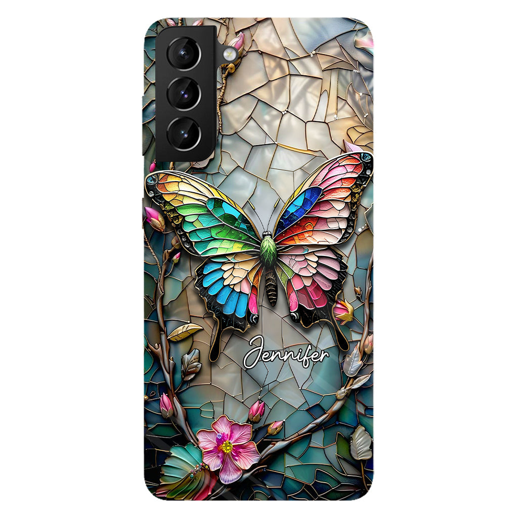 Love Butterflies - Personalized Butterfly Full Print Phone Case