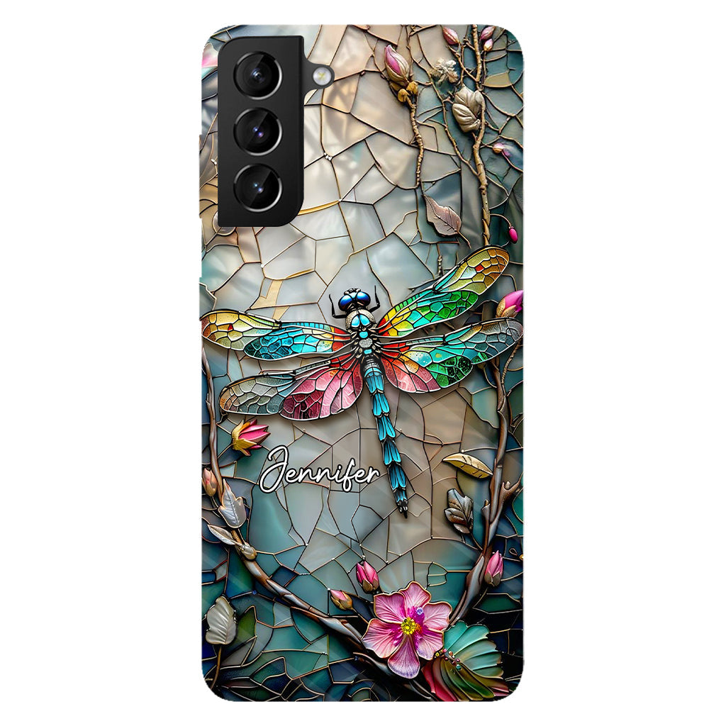 Love Dragonflies - Personalized Dragonfly Full Print Phone Case