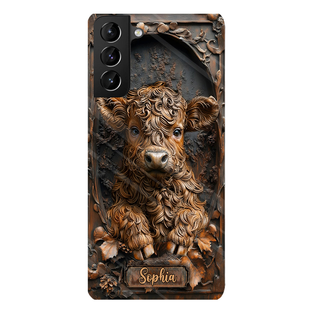 Baby Cow - Personalized Full Print Phone Case