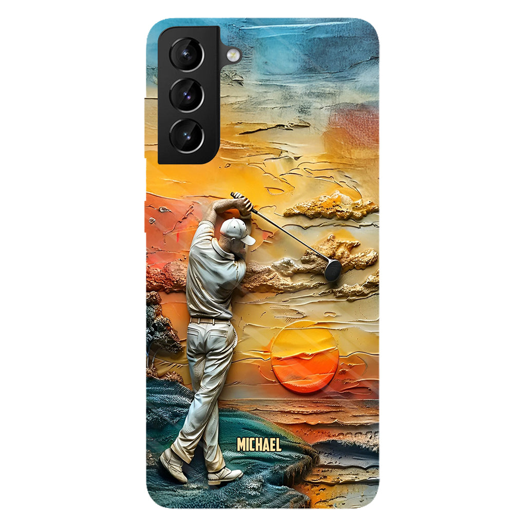Golf Is My Life - Personalized Golf Full Print Phone Case