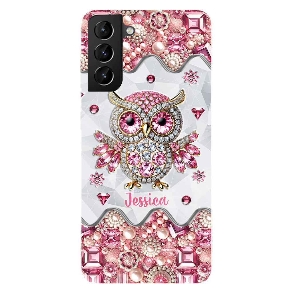 Just A Girl Who Loves Owls - Personalized Owl Full Print Phone Case