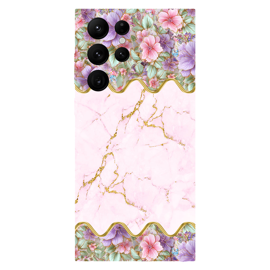 Love Butterfly - Personalized Butterfly Full Print Phone Case & Phone Grip