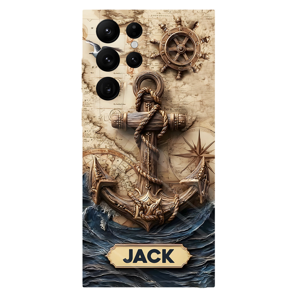 Proud Sailor - Personalized Boating Full Print Phone Case