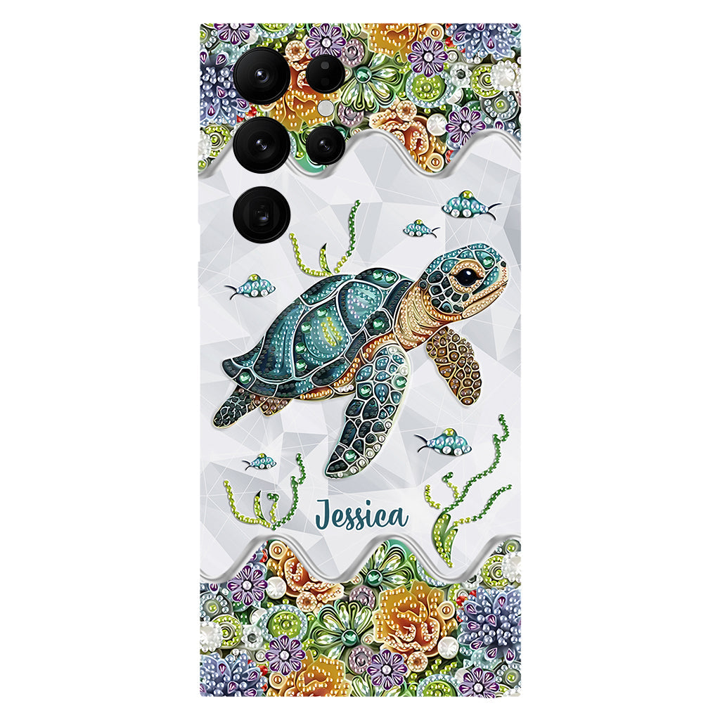Just A Girl Who Loves Turtle - Personalized Turtle Full Print Phone Case
