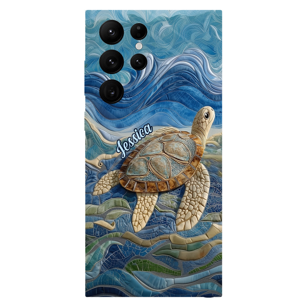 Love Turtles - Personalized Turtle Full Print Phone Case