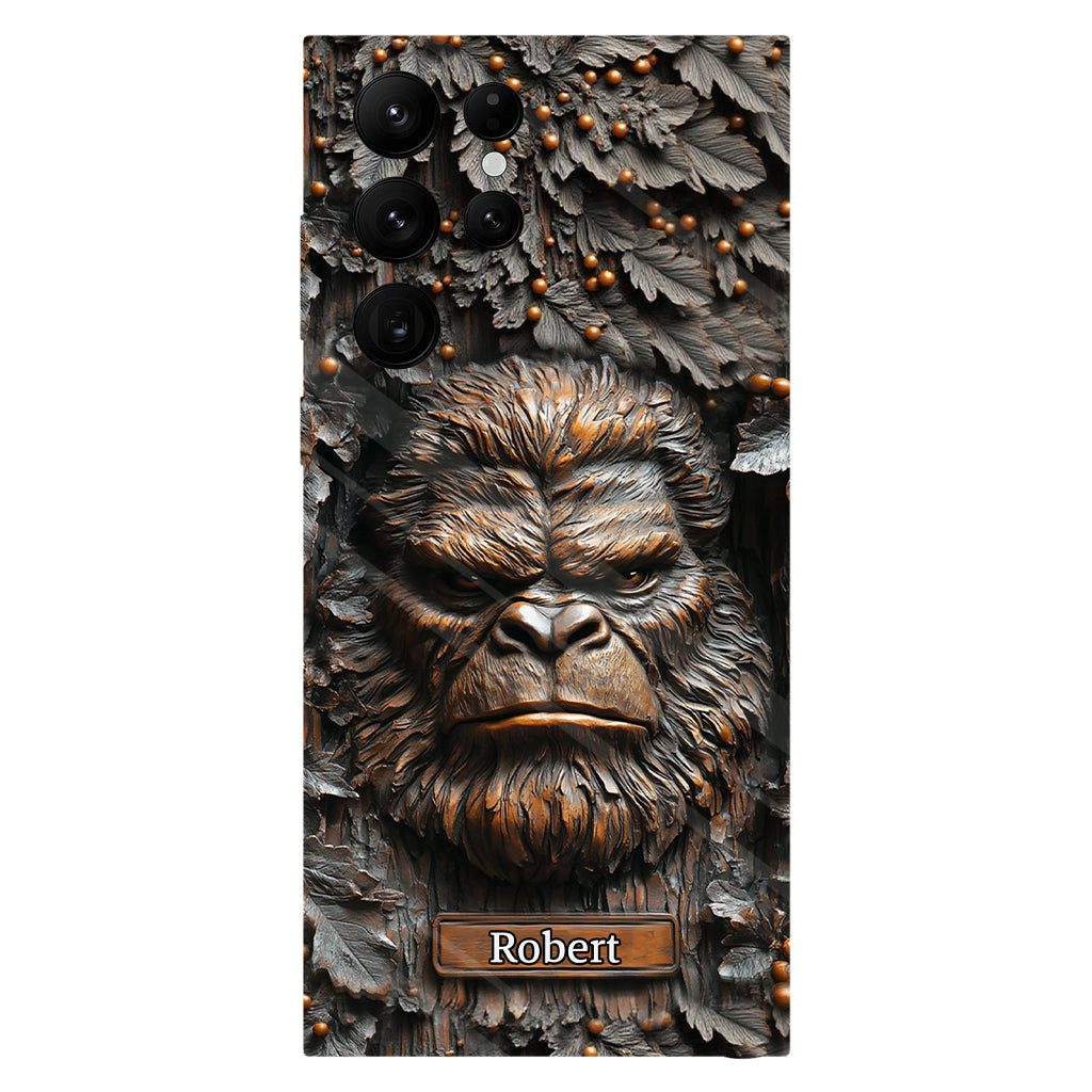 Sasquatch - Personalized Camping Full Print Phone Case