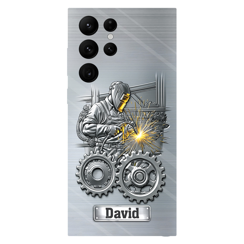 Strong Ones Become Welder - Personalized Welder Full Print Phone Case