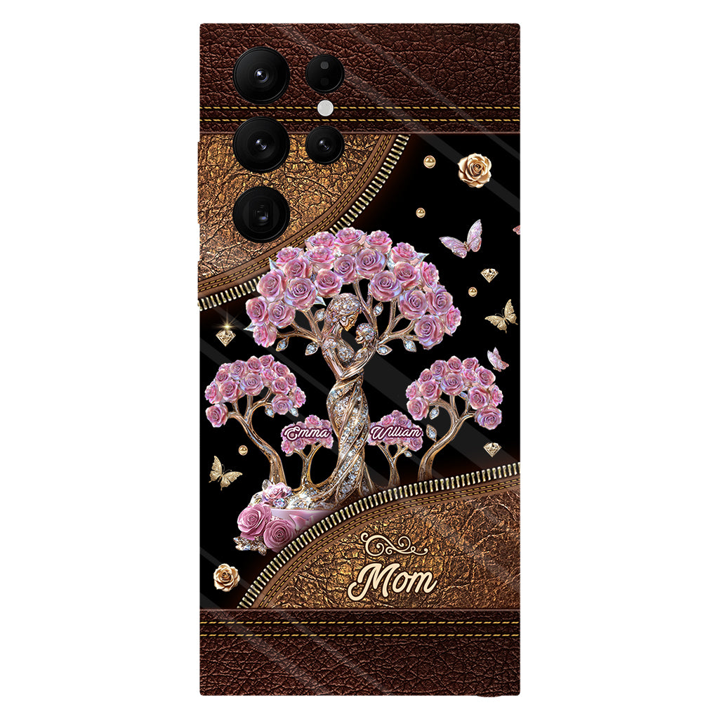 The Love Between Mother And Her Kids - Personalized Mother Full Print Phone Case