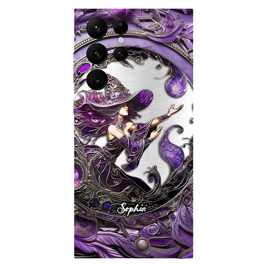 Beautiful Witch - Personalized Witch Full Print Phone Case