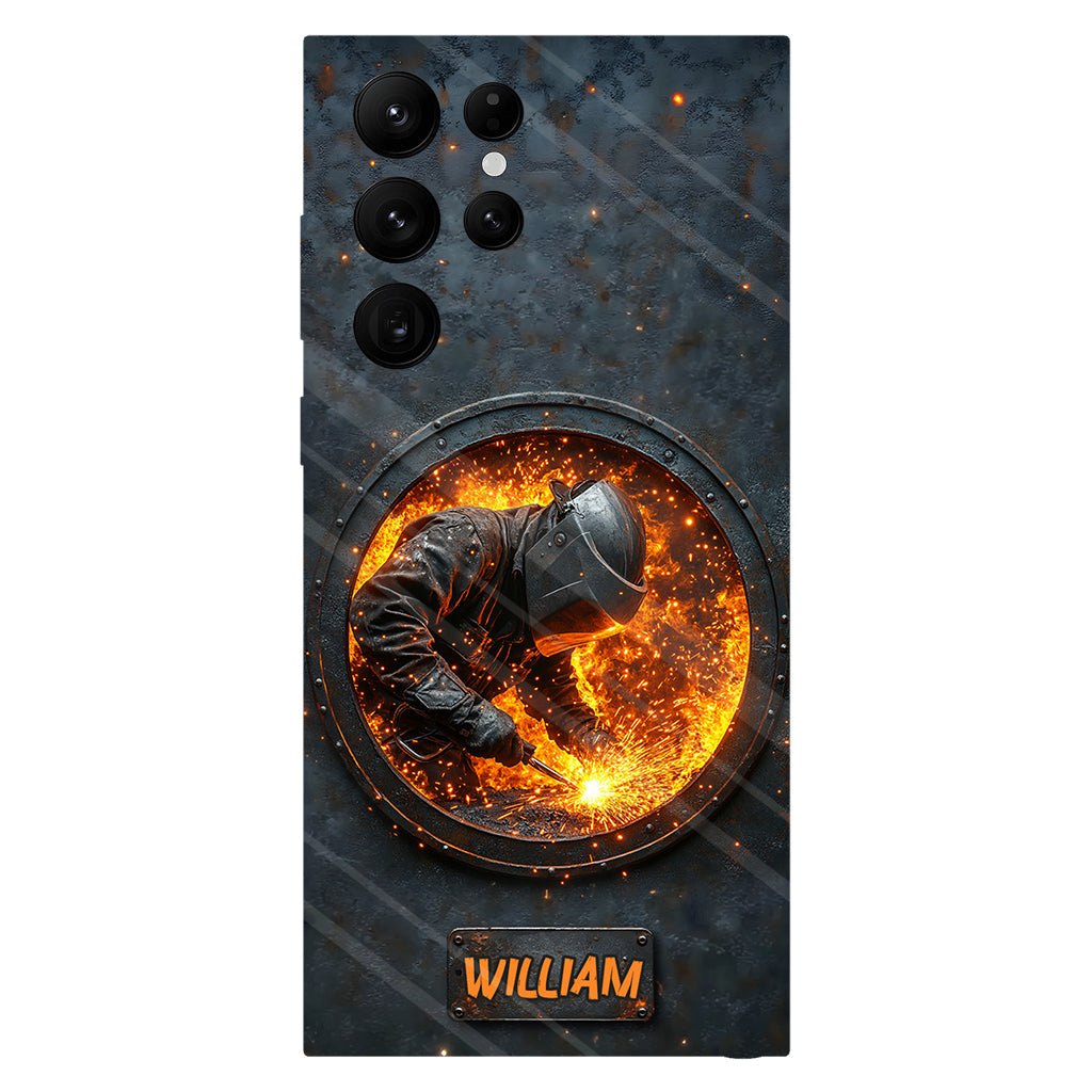 Gift For Welder Man - Personalized Welder Full Print Phone Case