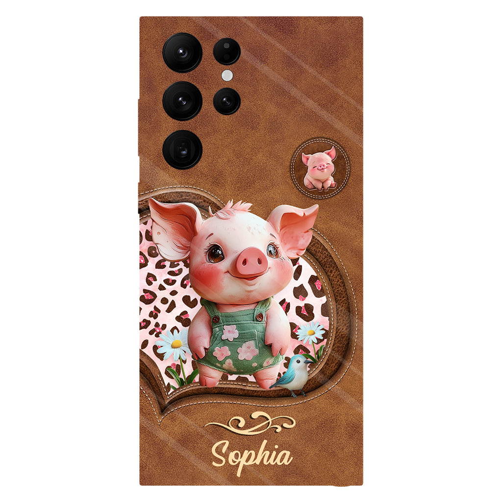 Cute Pig - Personalized Pig Lover Full Print Phone Case