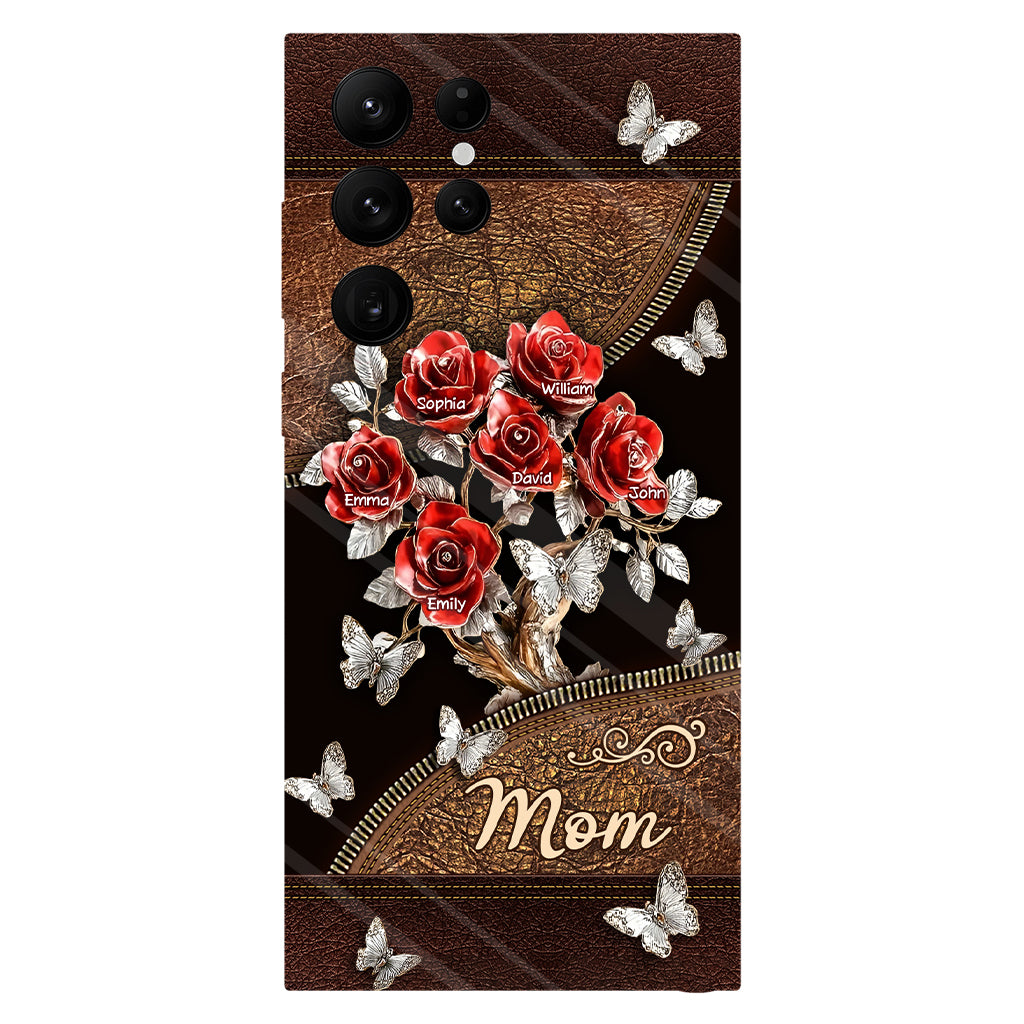 Beautiful Roses Gift For Mom, Grandma,... - Personalized Mother Full Print Phone Case