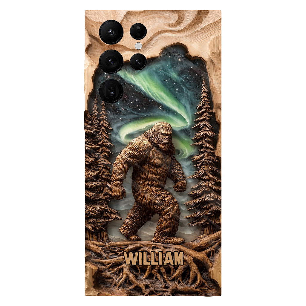 Into The Forest I Go - Personalized Hiking Full Print Phone Case