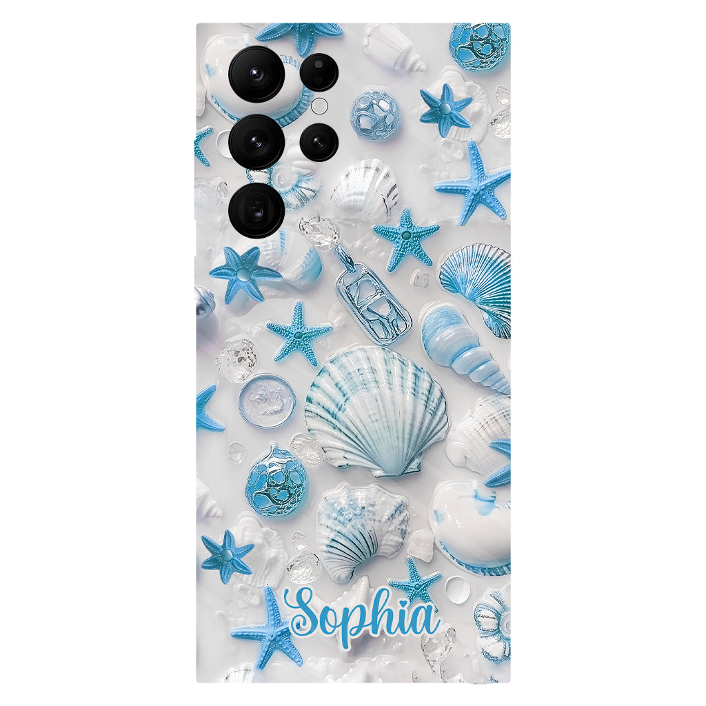 Beach Lovin' Girl - Personalized Sea Lover Full Print Phone Case