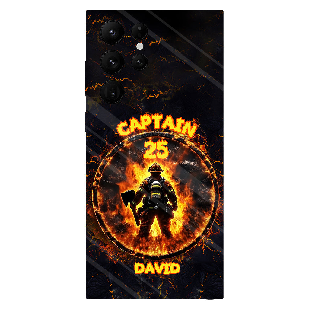 Proud Firefighter - Personalized Firefighter Full Print Phone Case