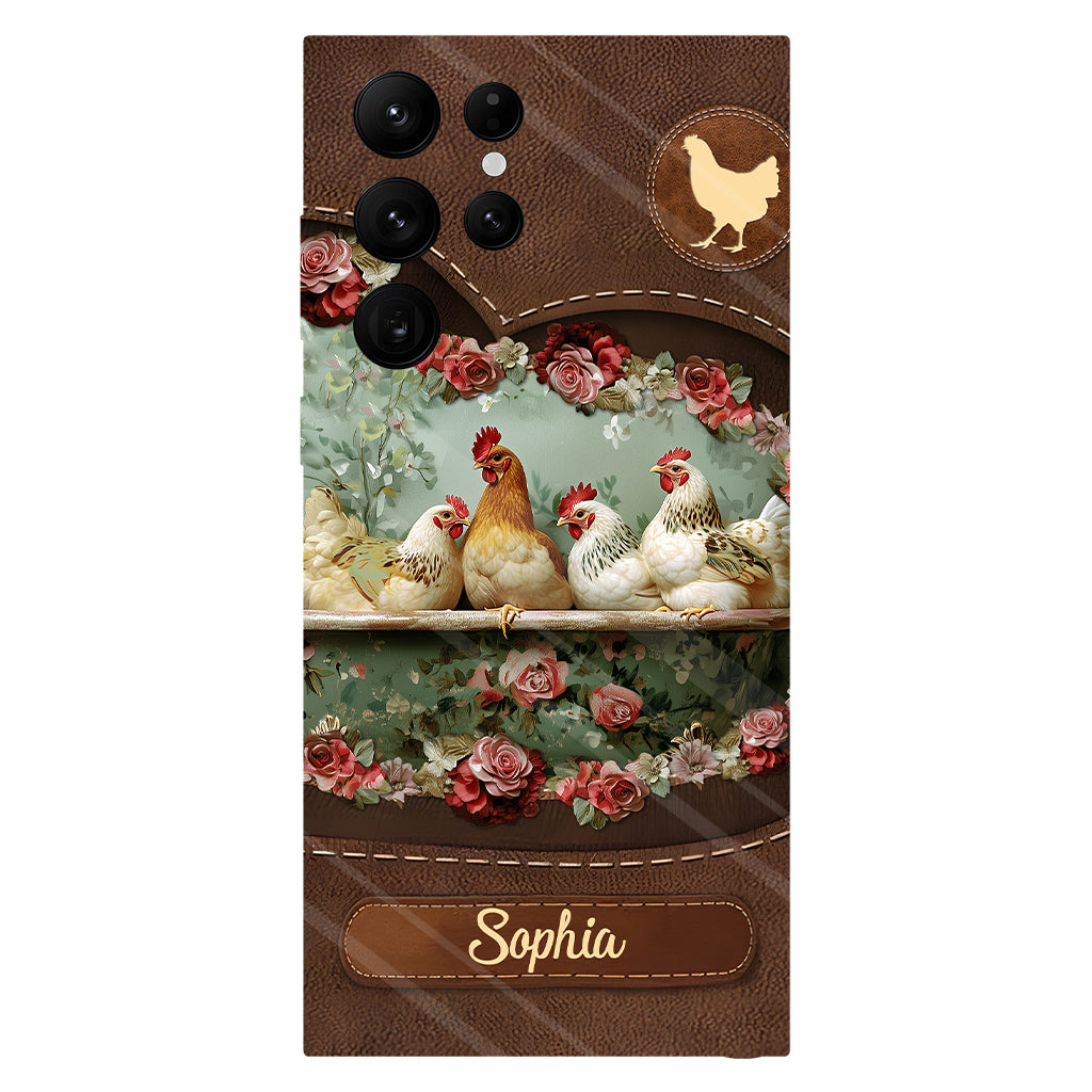Chicken Lady - Personalized Chicken Full Print Phone Case