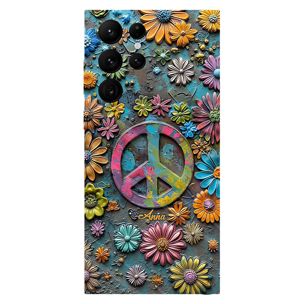 Hippie Soul - Personalized Hippie Full Print Phone Case