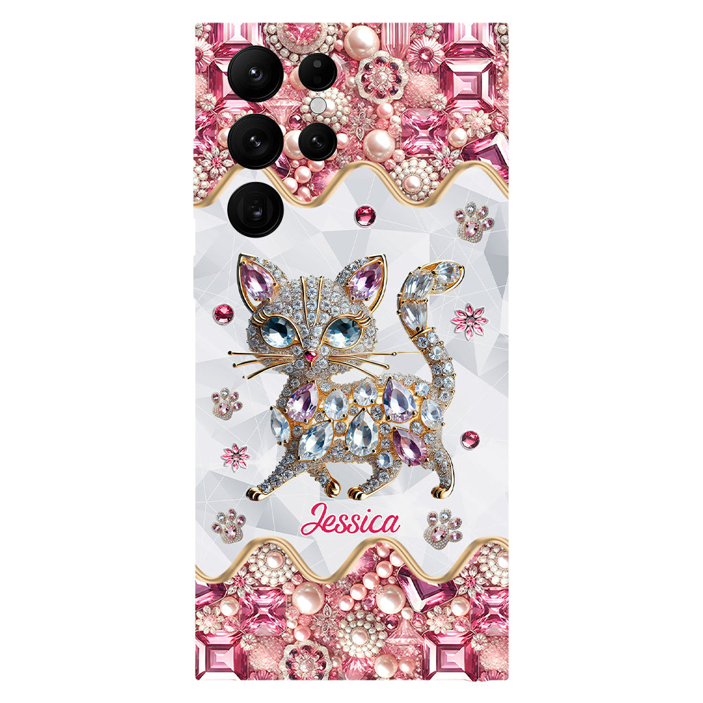 Just A Girl Who Loves Cats - Personalized Cat Full Print Phone Case