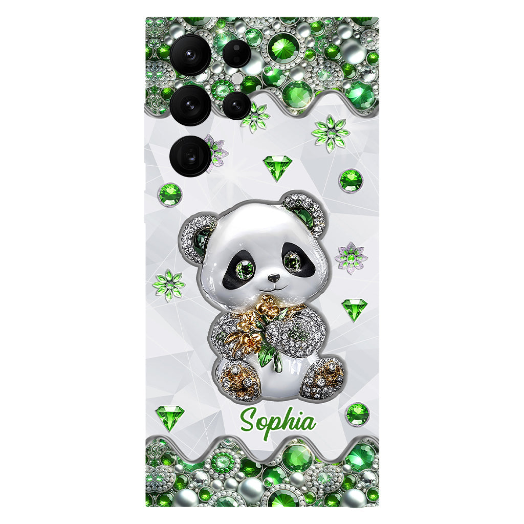 Just A Girl Who Loves Pandas - Personalized Panda Lover Full Print Phone Case