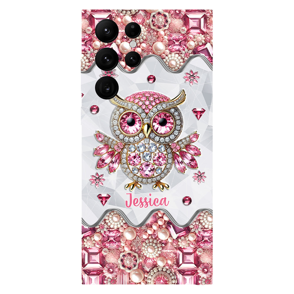 Just A Girl Who Loves Owls - Personalized Owl Full Print Phone Case