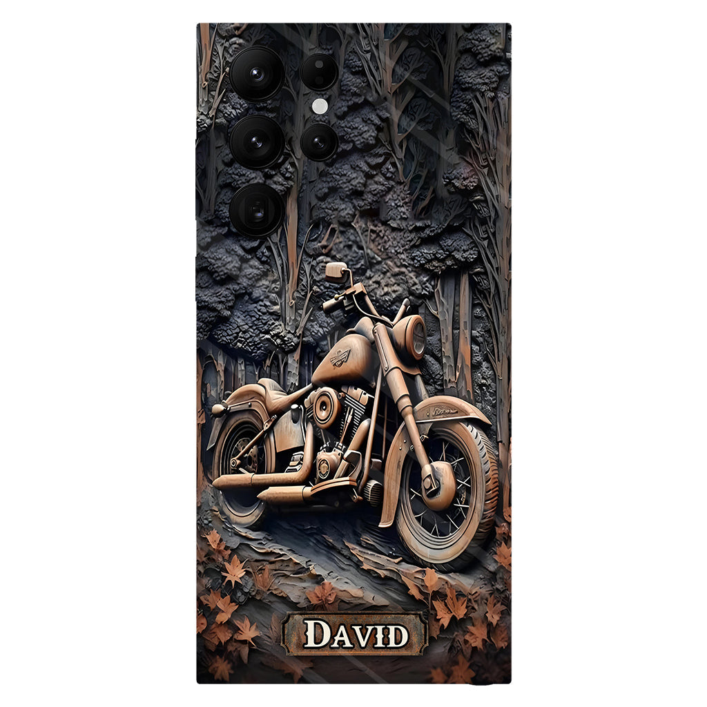 Time To Ride - Personalized Biker Full Print Phone Case