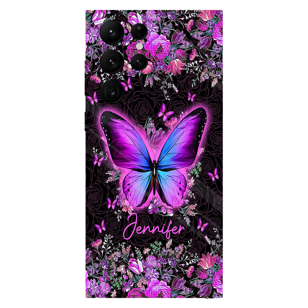Love Butterflies - Personalized Butterfly Full Print Phone Case