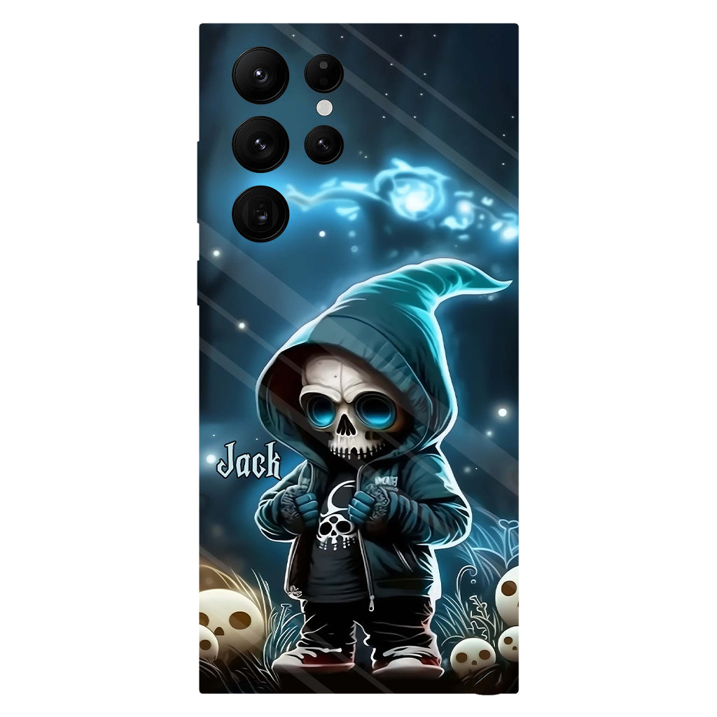 Cool Dude - Personalized Skull Full Print Phone Case