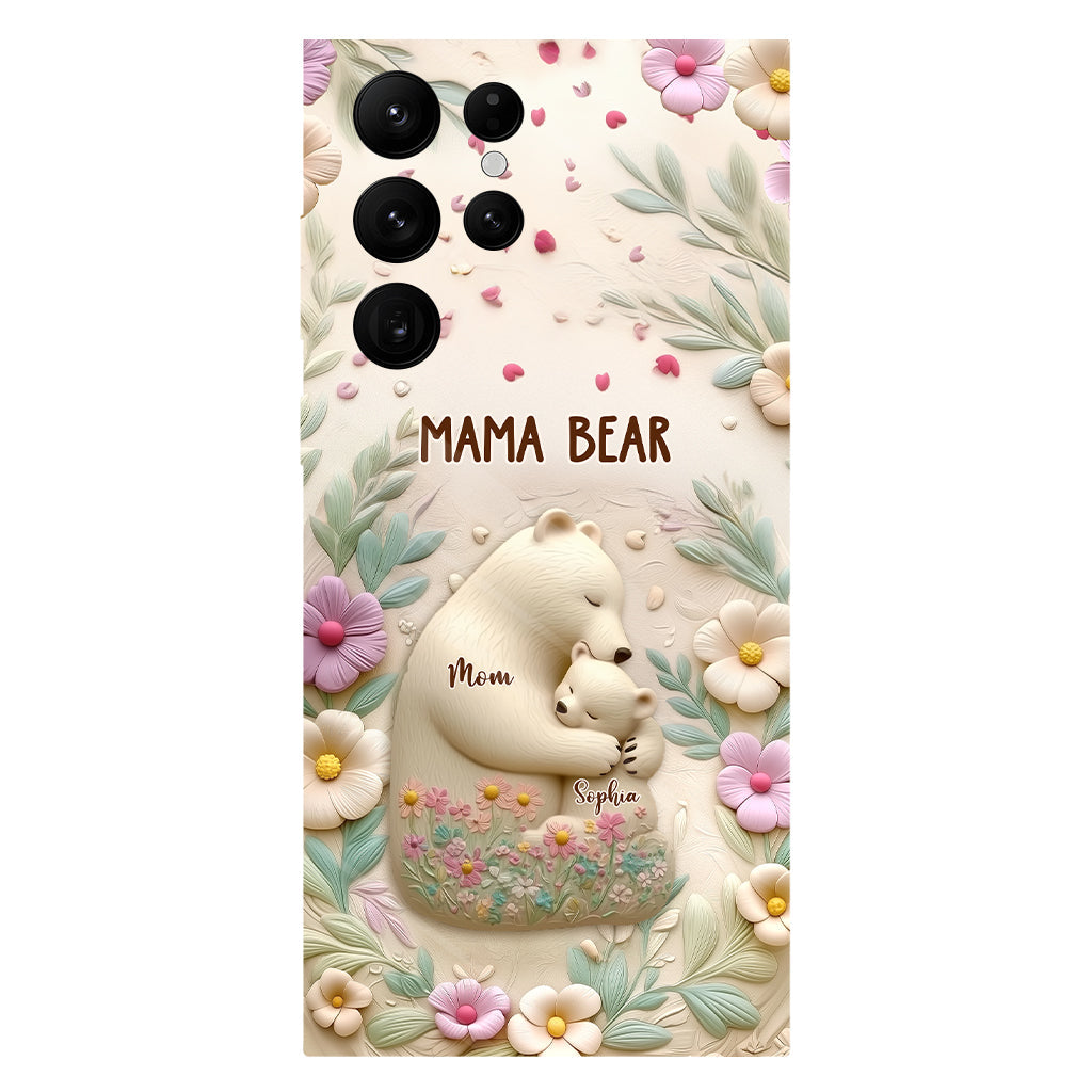 Mama Bear - Personalized Mother Full Print Phone Case