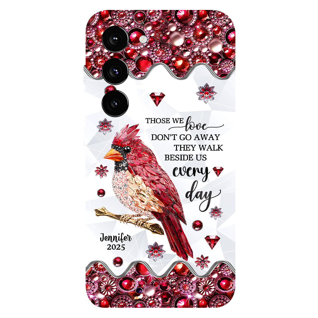 Those We Love Don't Go Away - Personalized Memorial Full Print Phone Case