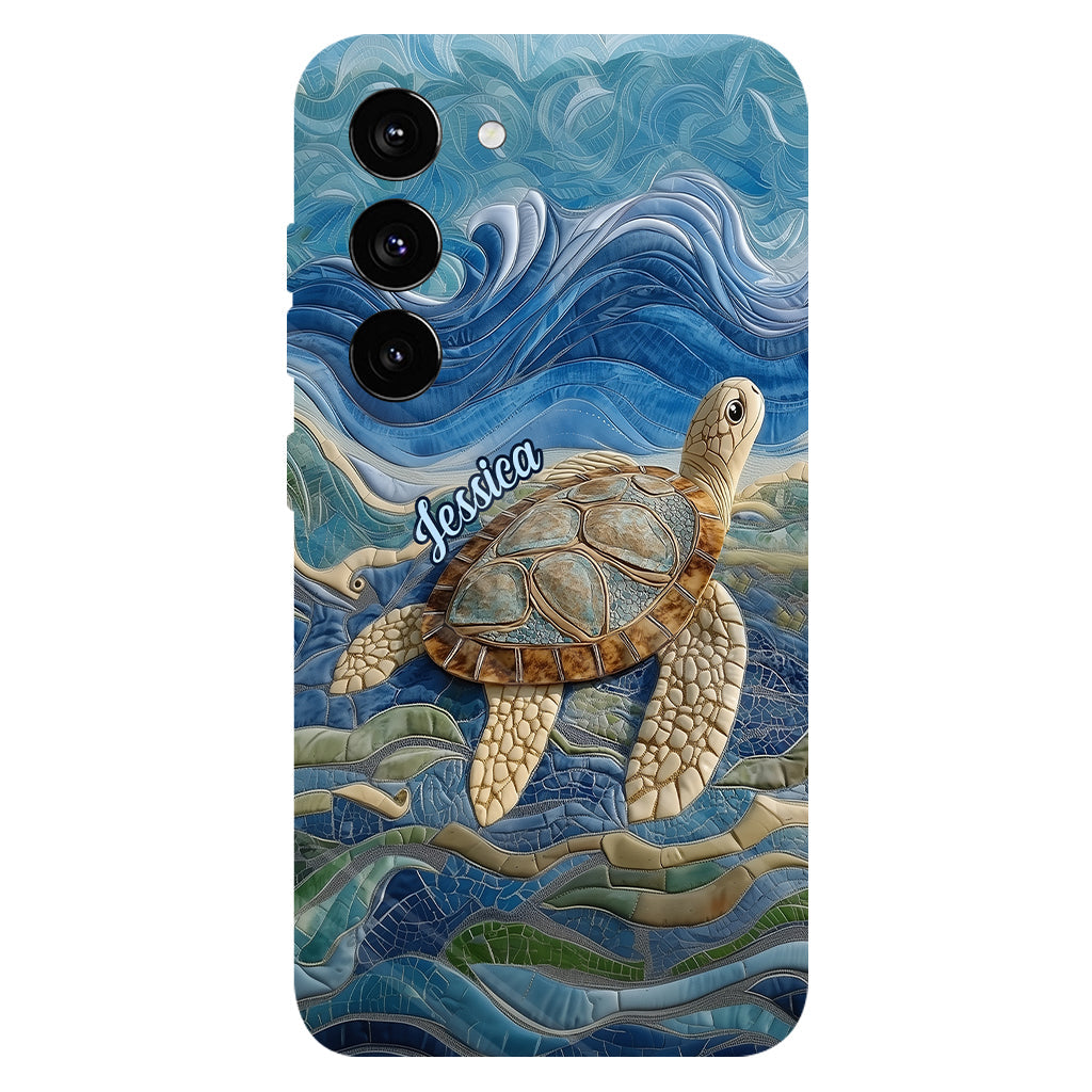 Love Turtles - Personalized Turtle Full Print Phone Case