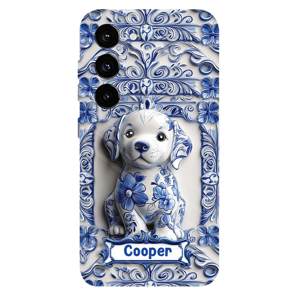 Cute Labrador Retriever - Personalized Dog Full Print Phone Case