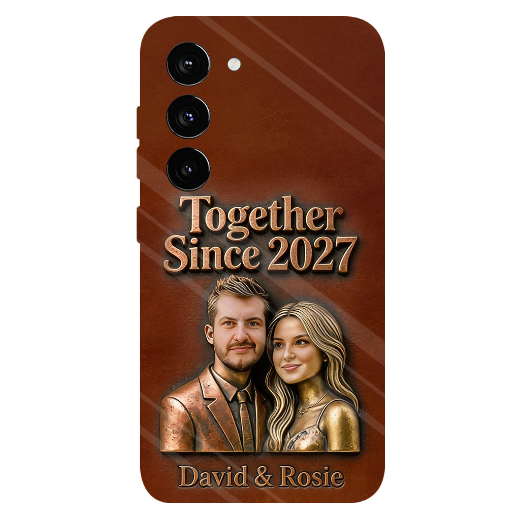 Together Since Custom Any Photo - Personalized Couple Full Print Phone Case