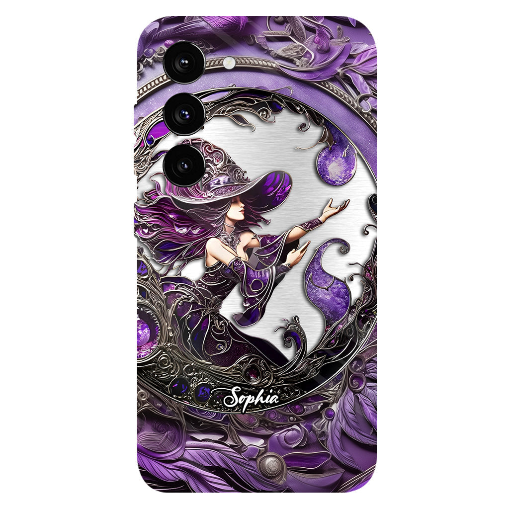 Beautiful Witch - Personalized Witch Full Print Phone Case