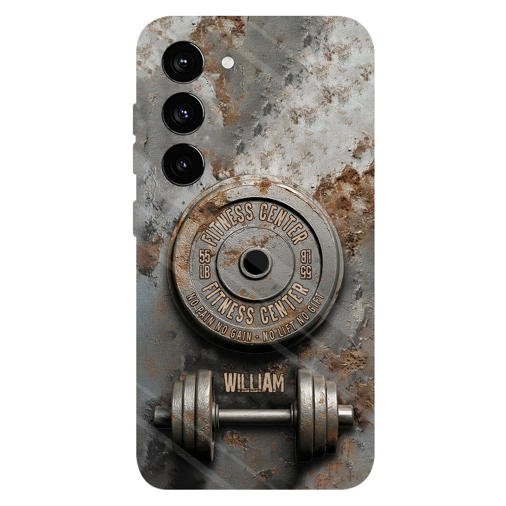 No Pain No Gain - Personalized Fitness Full Print Phone Case