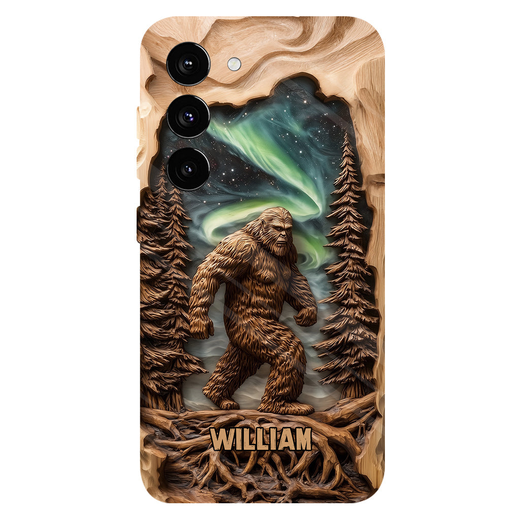 Into The Forest I Go - Personalized Hiking Full Print Phone Case