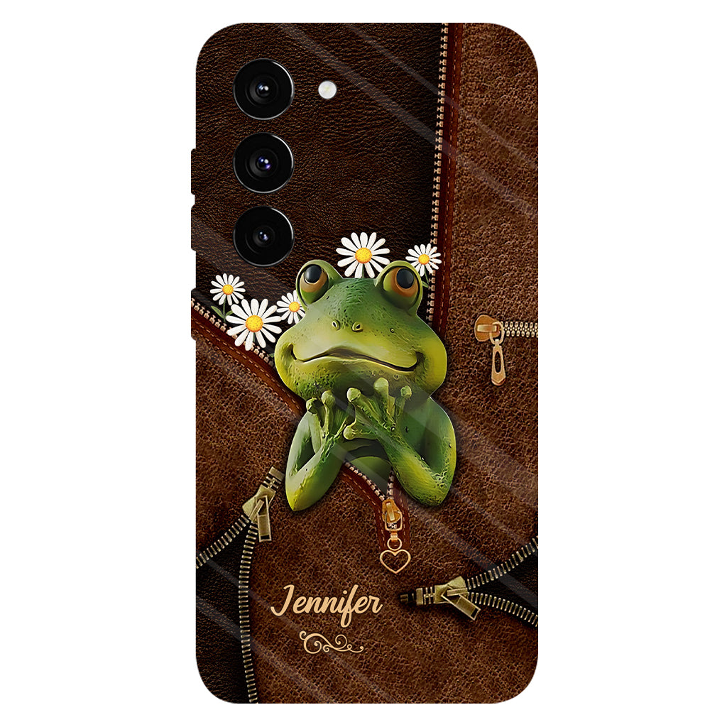 Cute Frogs - Personalized Frog Full Print Phone Case