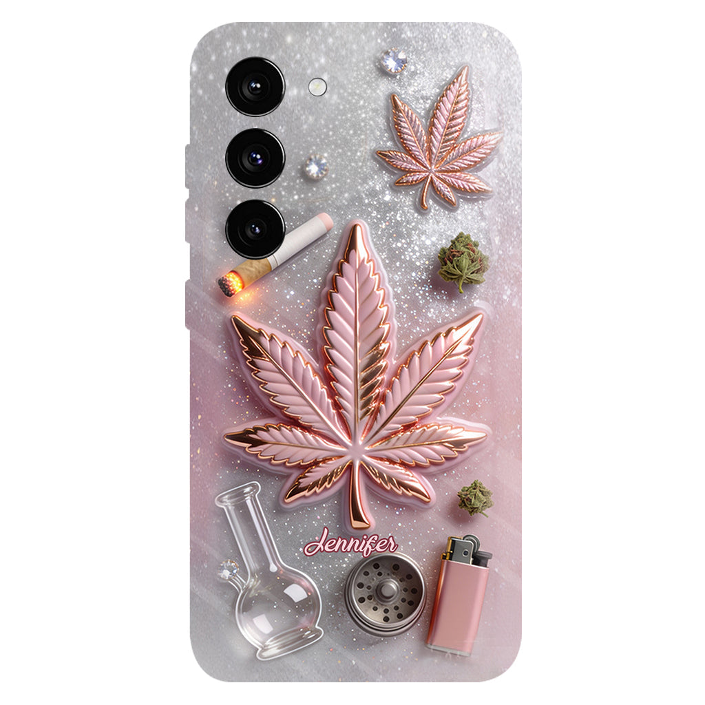 Magic Leaf - Personalized Weed Full Print Phone Case