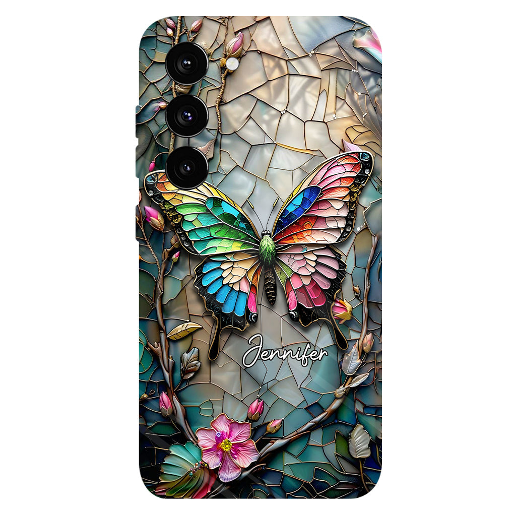 Love Butterflies - Personalized Butterfly Full Print Phone Case