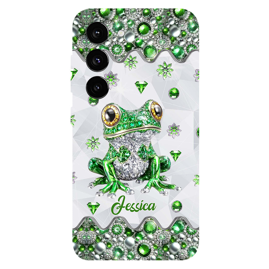 Just A Girl Who Loves Frogs - Personalized Frog Full Print Phone Case