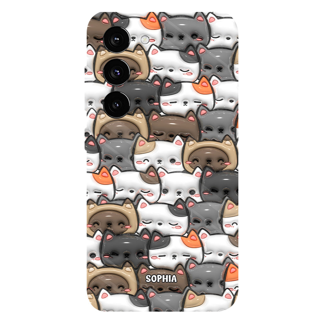 Yes I Do Need All These Cats - Personalized Cat Full Print Phone Case