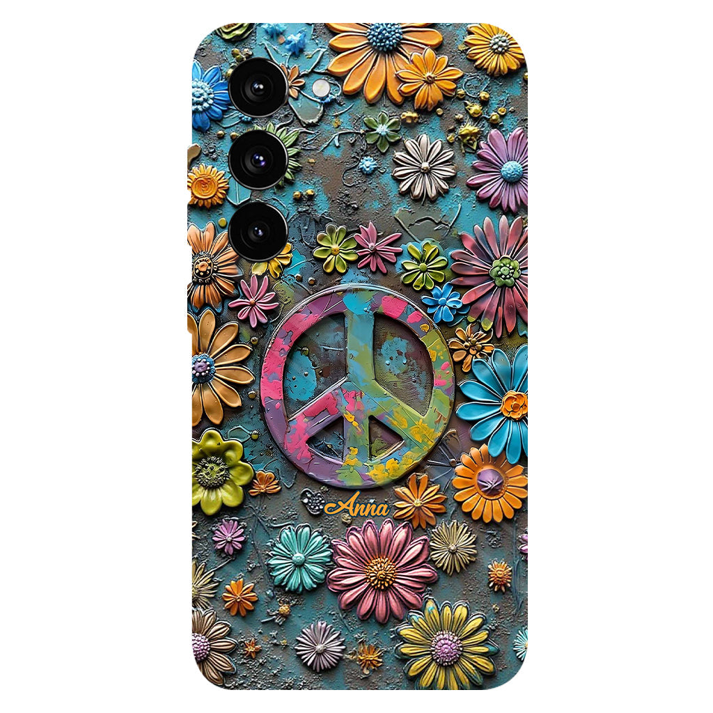 Hippie Soul - Personalized Hippie Full Print Phone Case