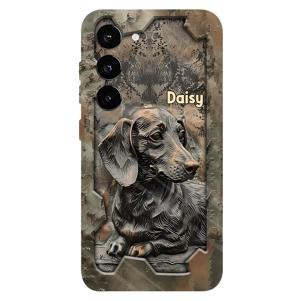 Life Is Better With My Dachshund - Personalized Dog Full Print Phone Case