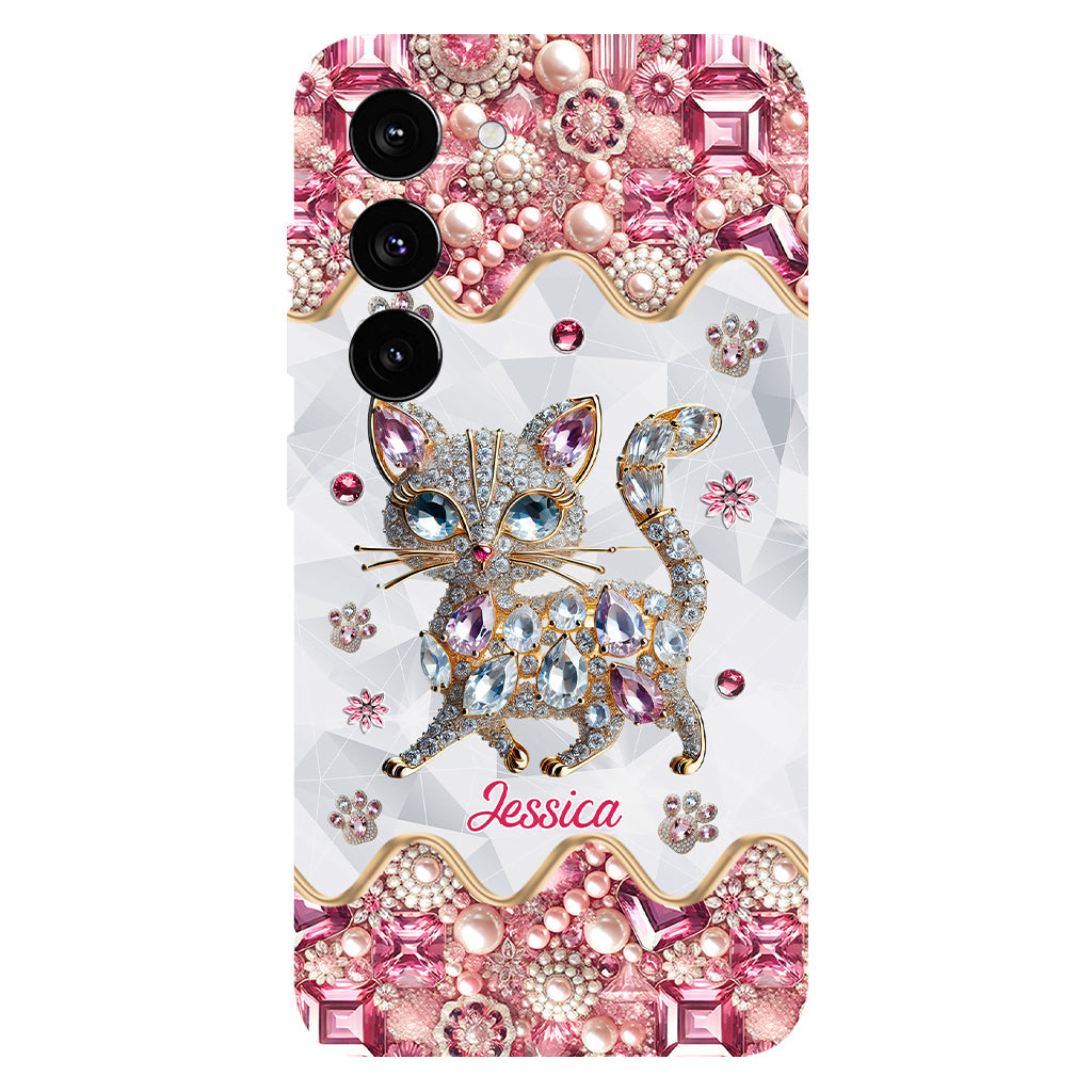 Just A Girl Who Loves Cats - Personalized Cat Full Print Phone Case