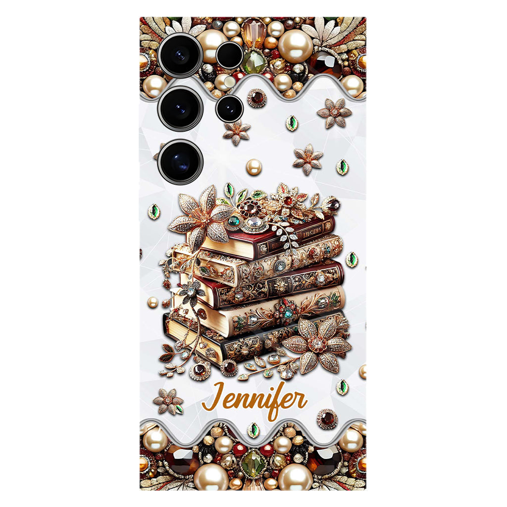 Just A Girl Who Loves Books - Personalized Book Full Print Phone Case