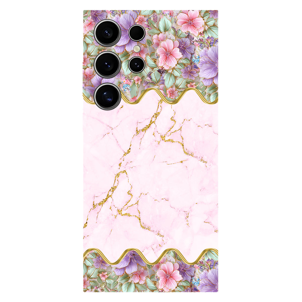 Love Butterfly - Personalized Butterfly Full Print Phone Case & Phone Grip