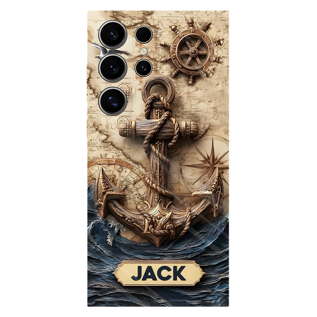 Proud Sailor - Personalized Boating Full Print Phone Case