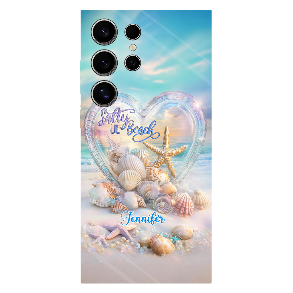 Salty Lil Beach - Personalized Sea Lover Full Print Phone Case