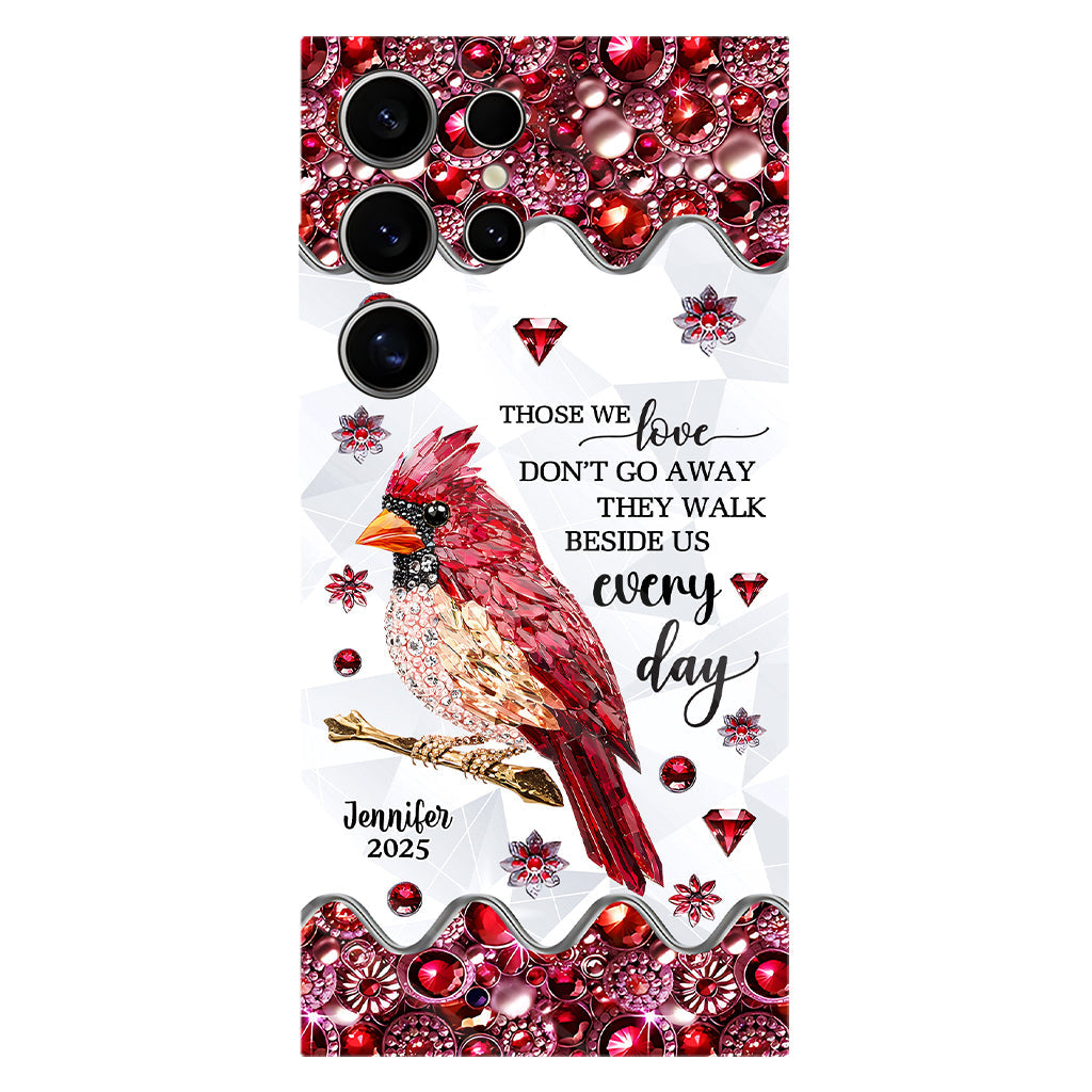 Those We Love Don't Go Away - Personalized Memorial Full Print Phone Case