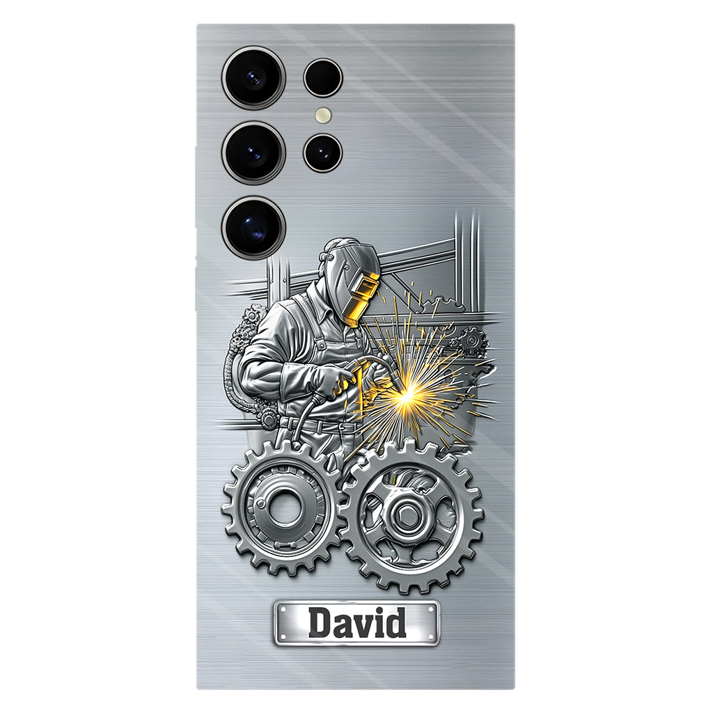 Strong Ones Become Welder - Personalized Welder Full Print Phone Case